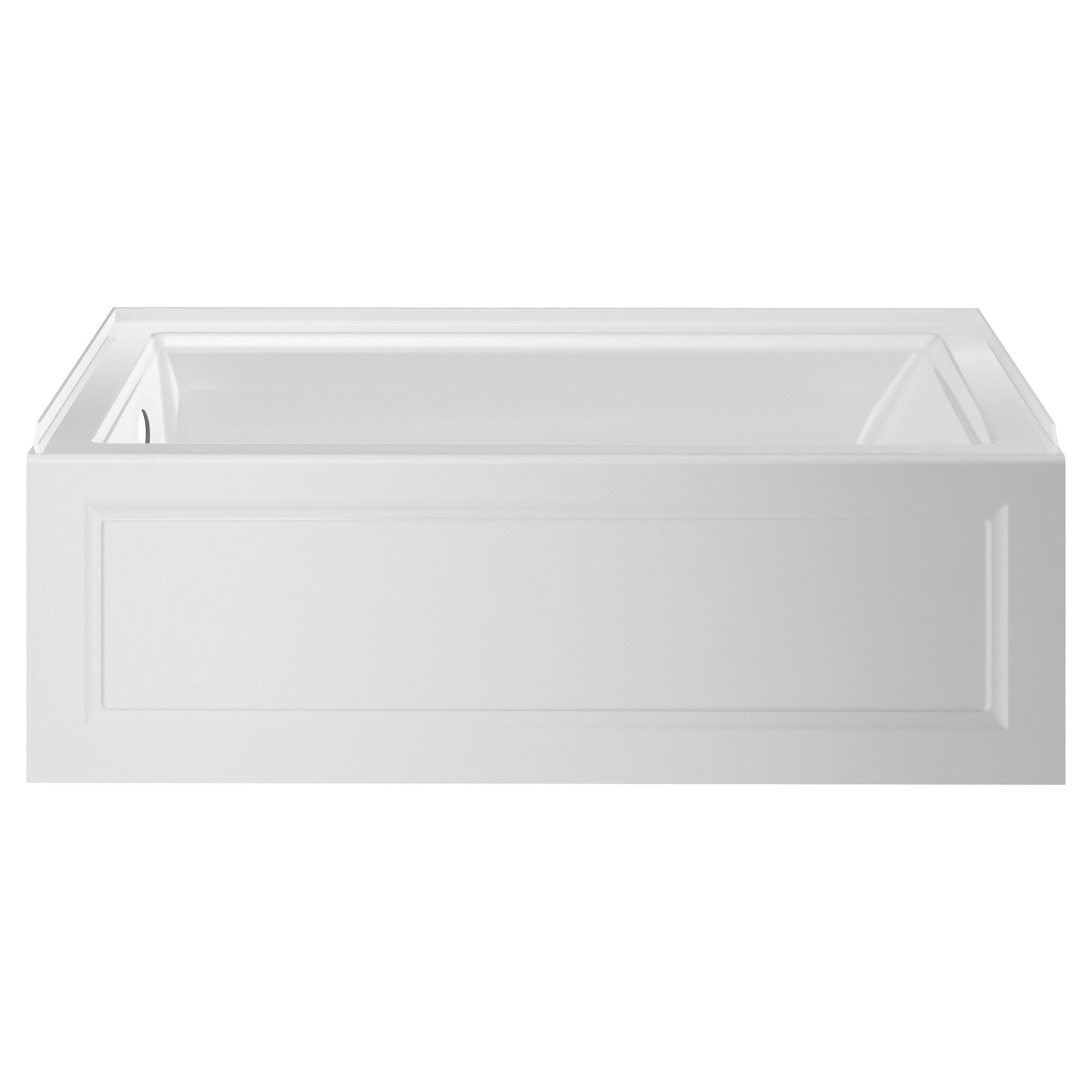 Town Square S 60 x 30 Inch Integral Apron Bathtub With Left Hand Outlet WHITE